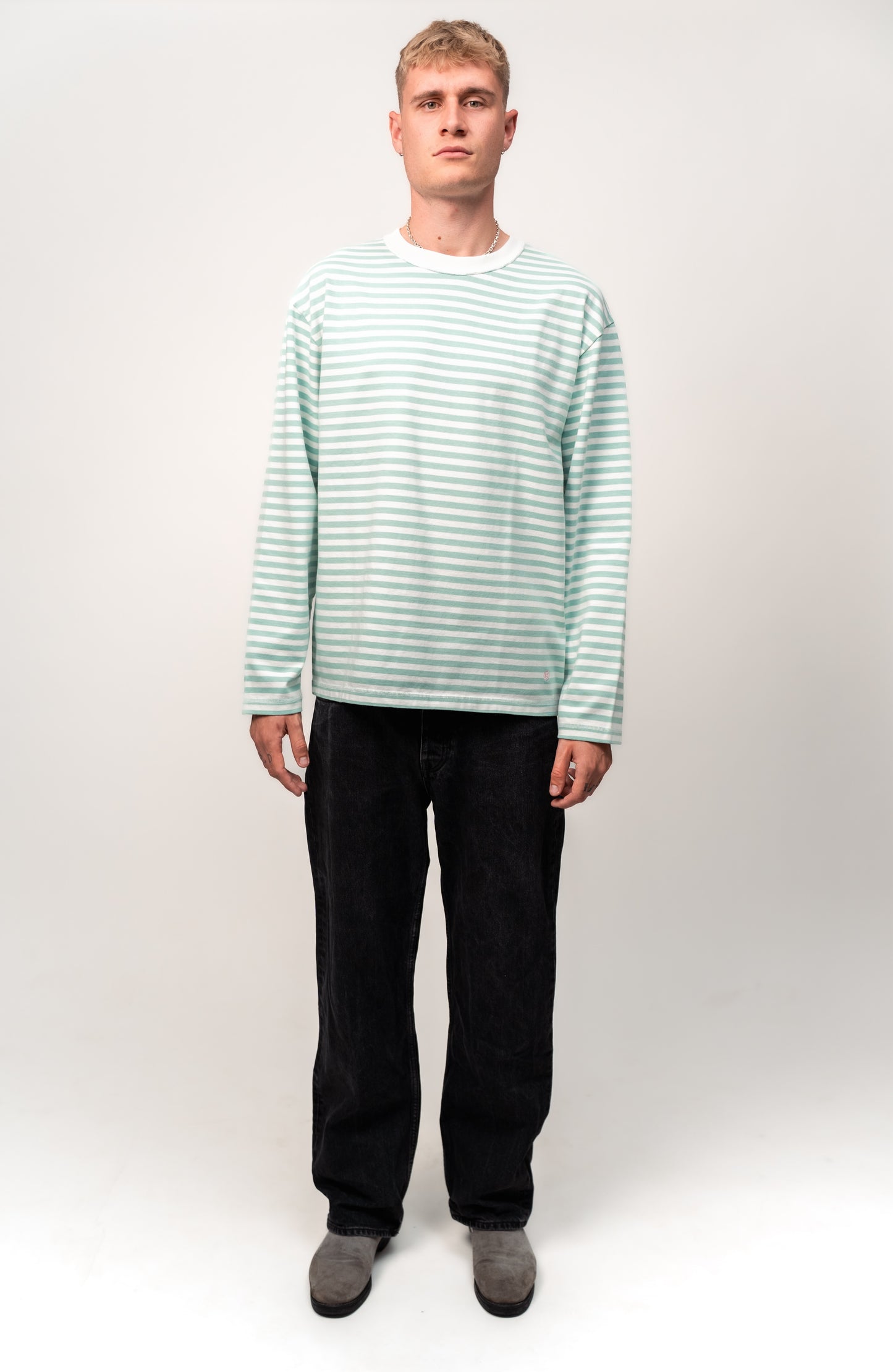 STRIPED KREW LONG SLEEVE