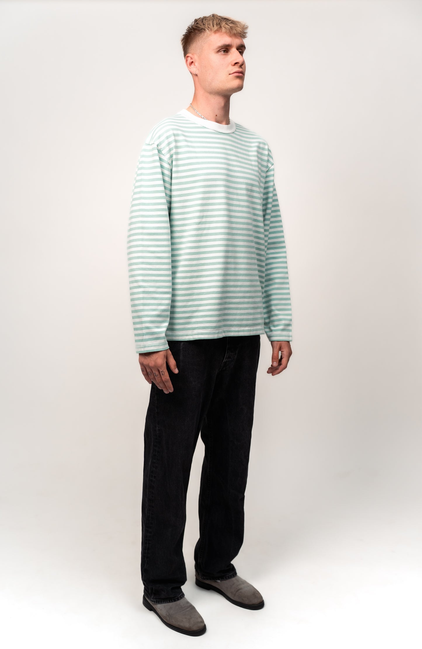 STRIPED KREW LONG SLEEVE
