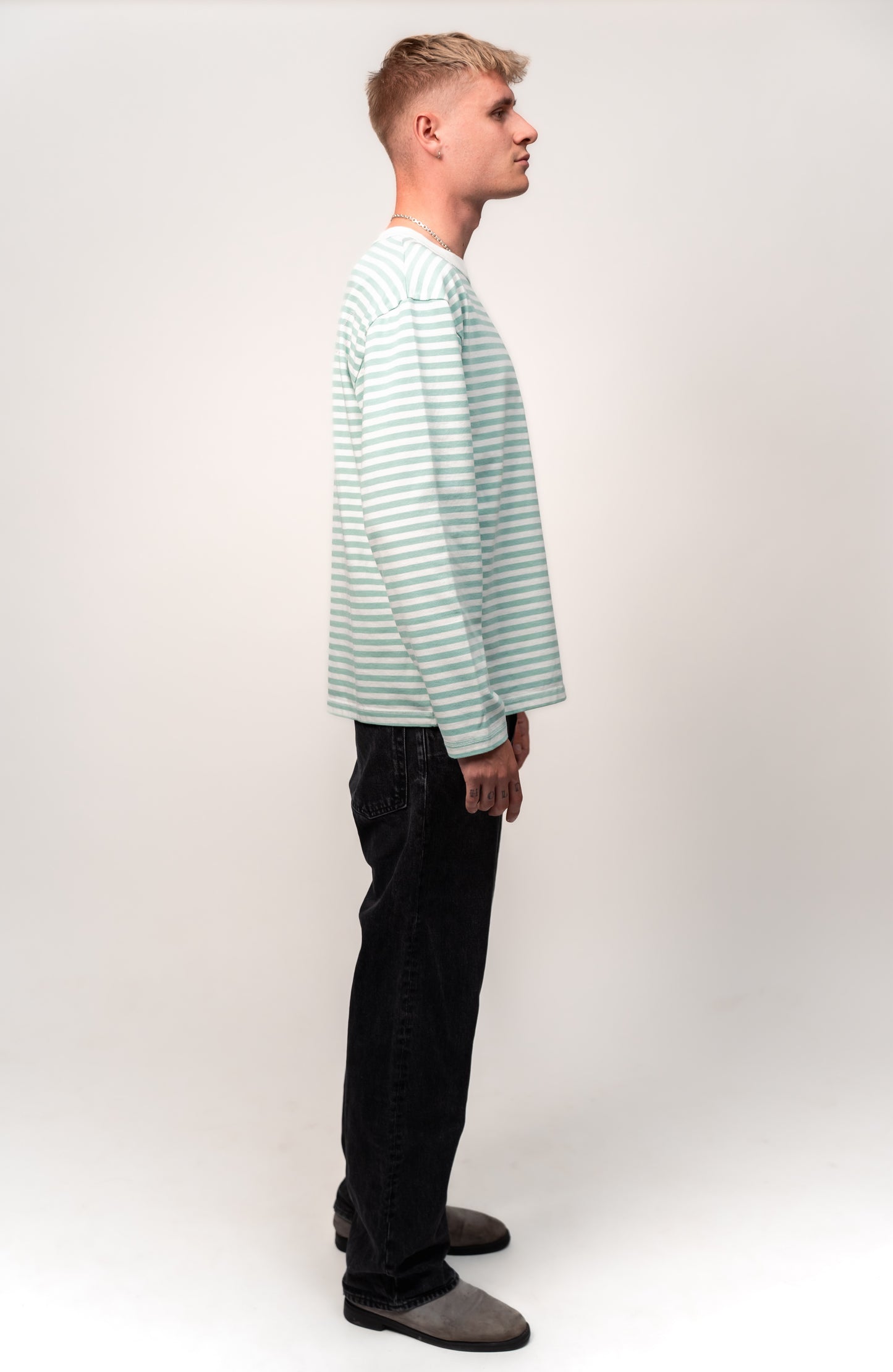 STRIPED KREW LONG SLEEVE