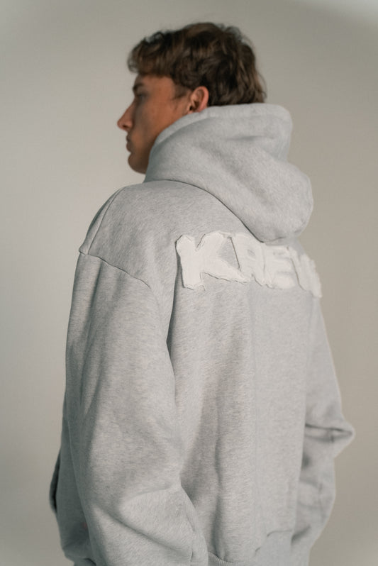 krew hoodie in grey