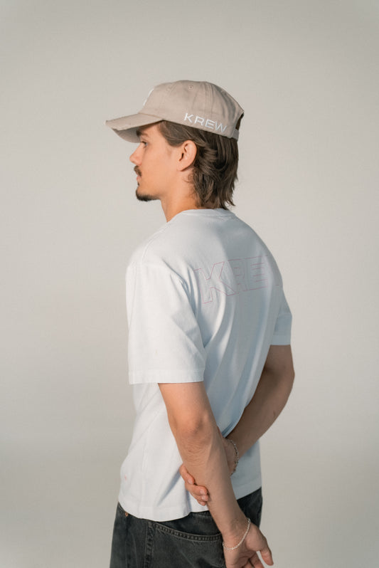 krew tee in white