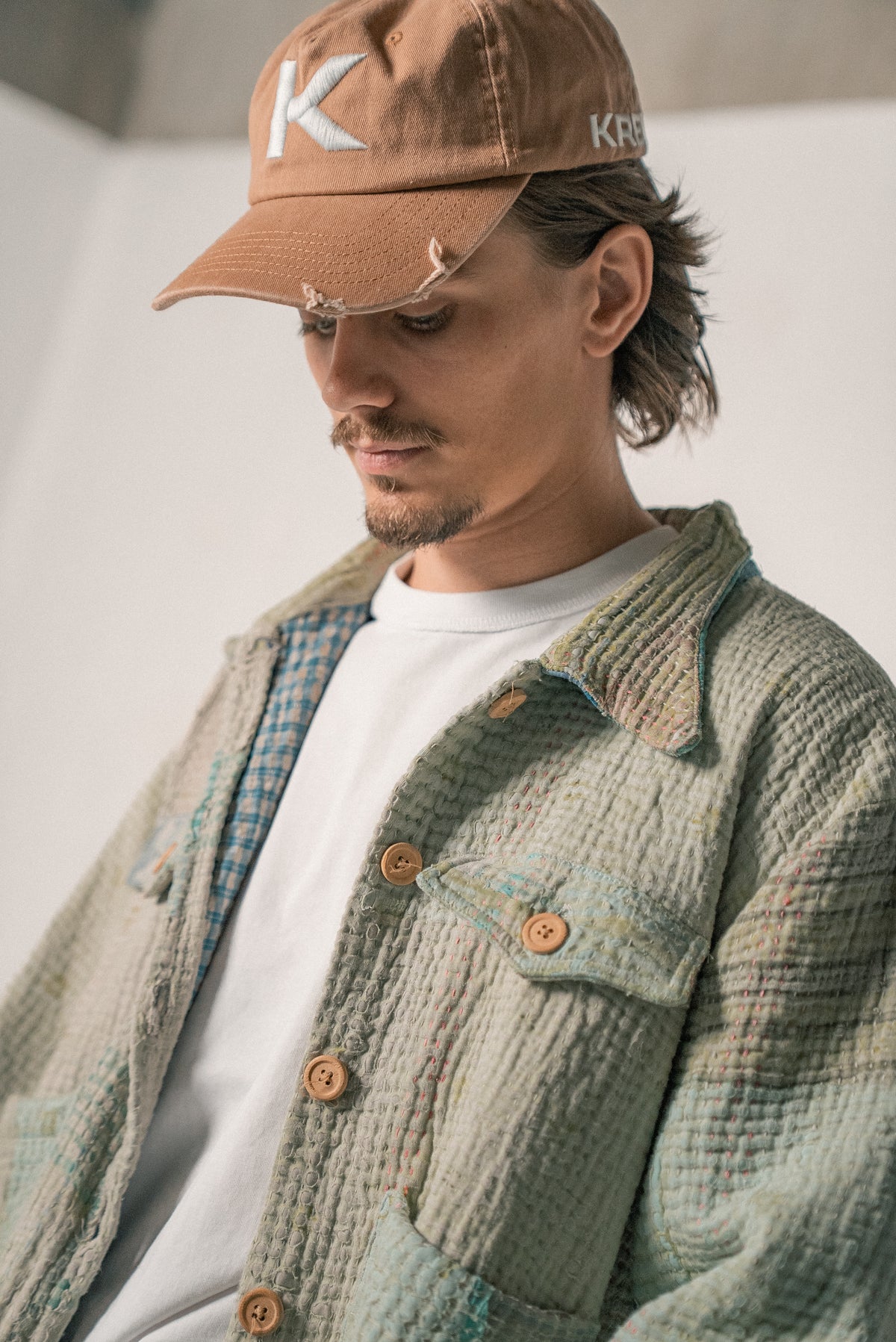 krew cap in rusty brown