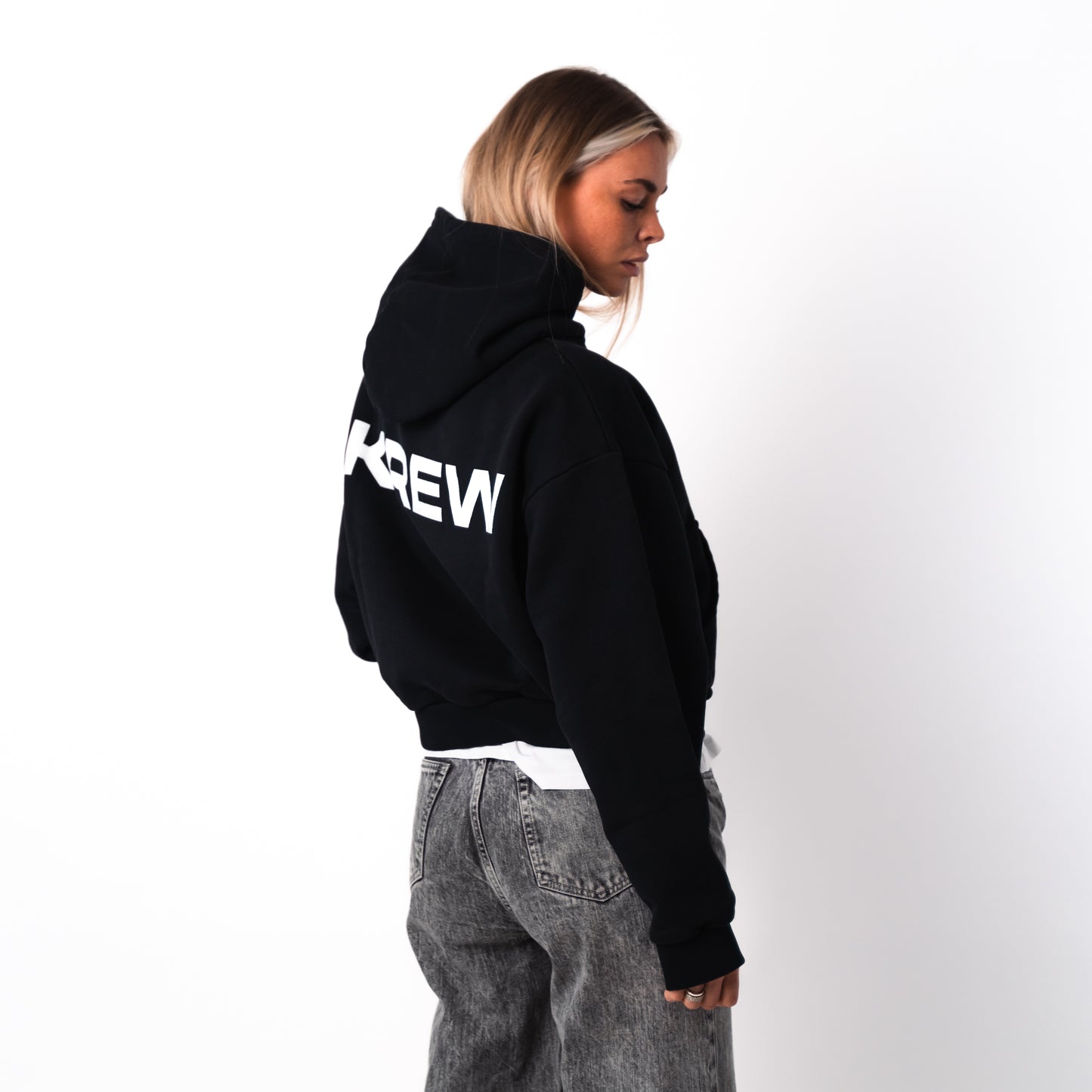 BLACK KREW HOODIE