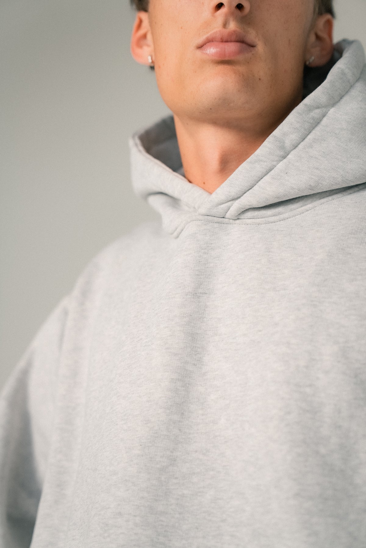 krew hoodie in grey