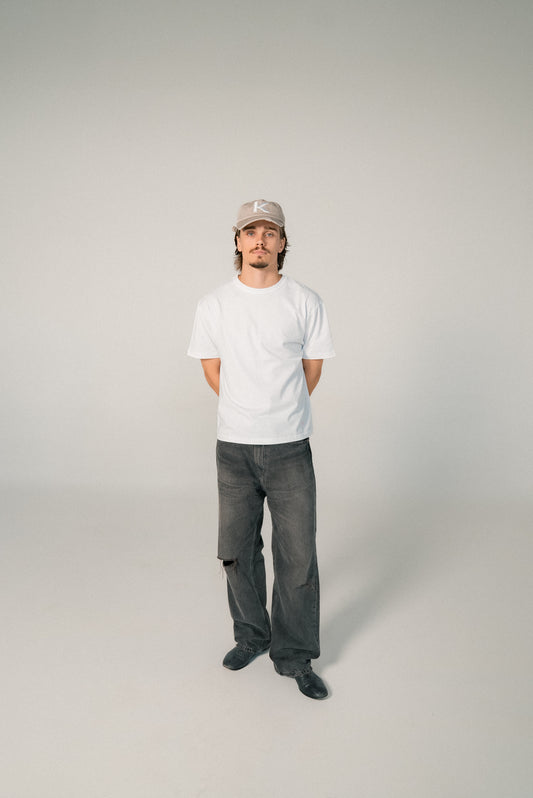 krew tee in white