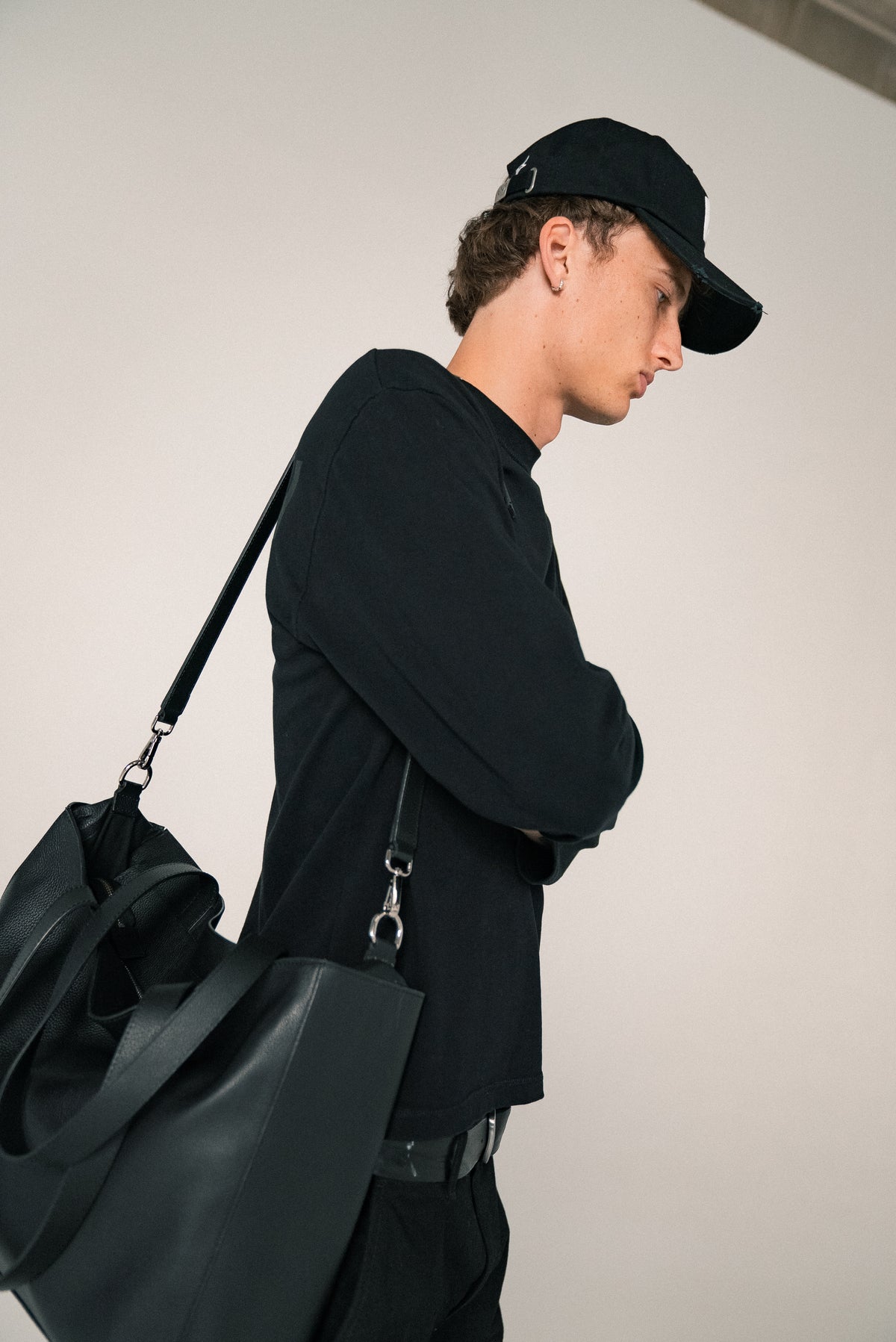 krew cap in black
