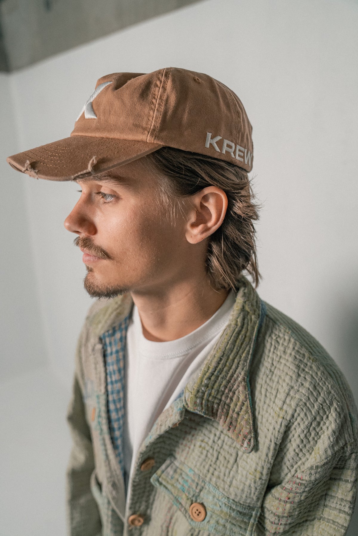krew cap in rusty brown
