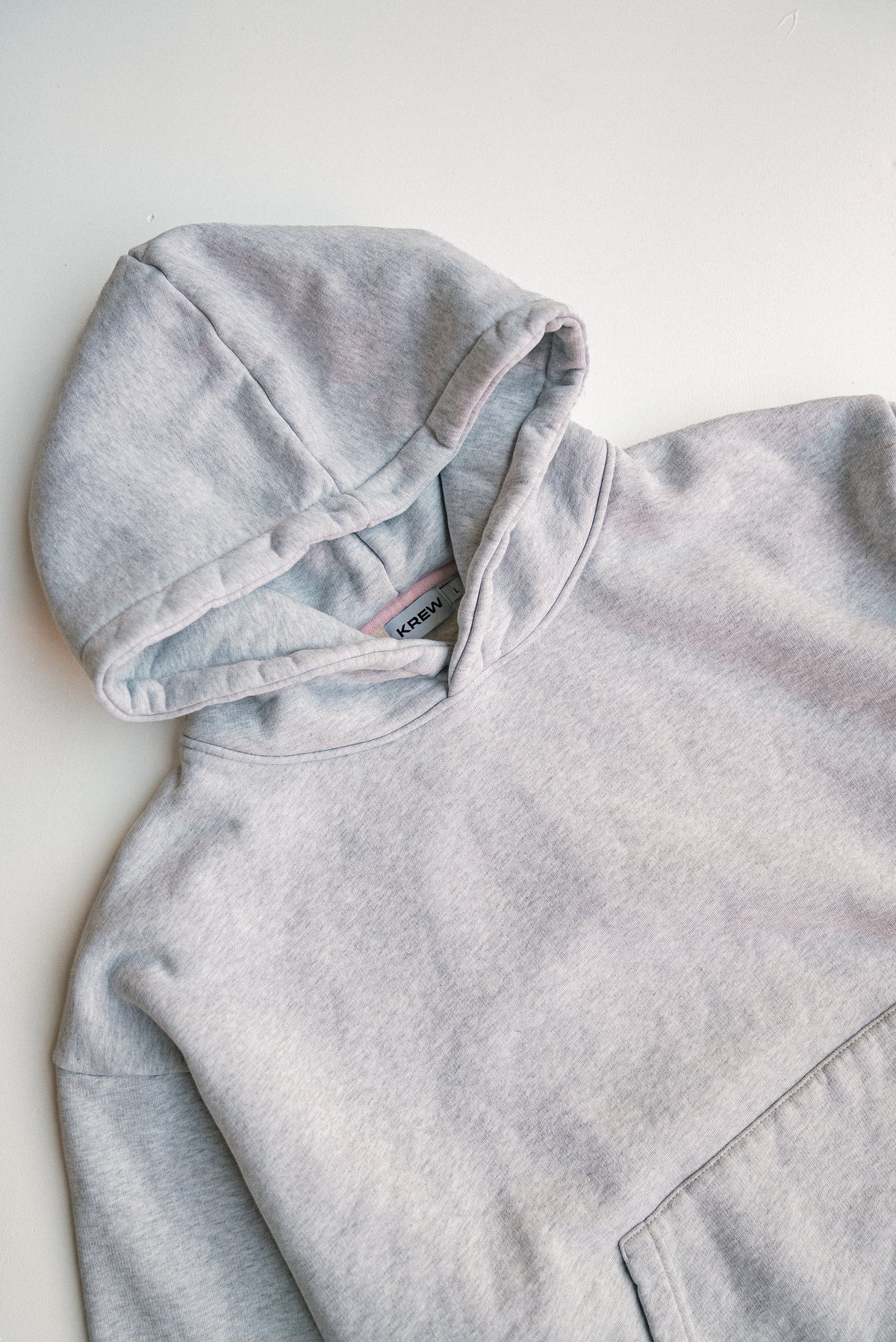 krew hoodie in grey